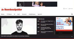 Desktop Screenshot of denoordoostpolder.nl